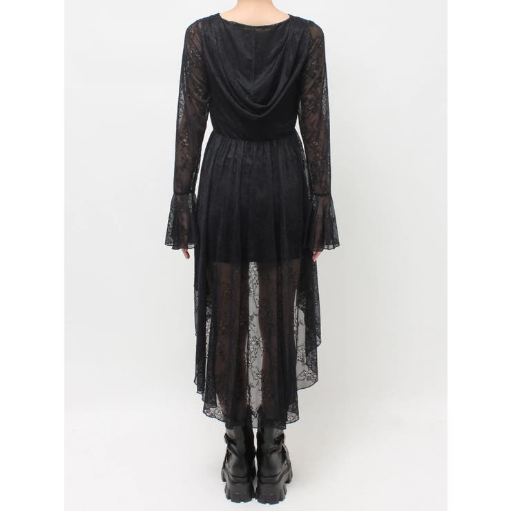 レースイレヘムフーディワンピース | EVRIS | 詳細画像17 