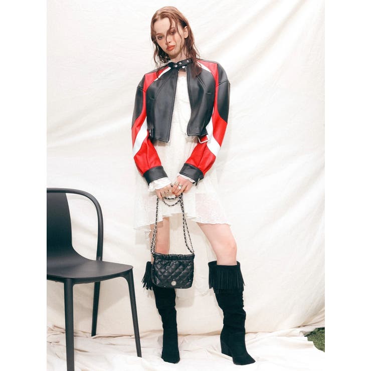 レースイレヘムフーディワンピース | EVRIS | 詳細画像6 