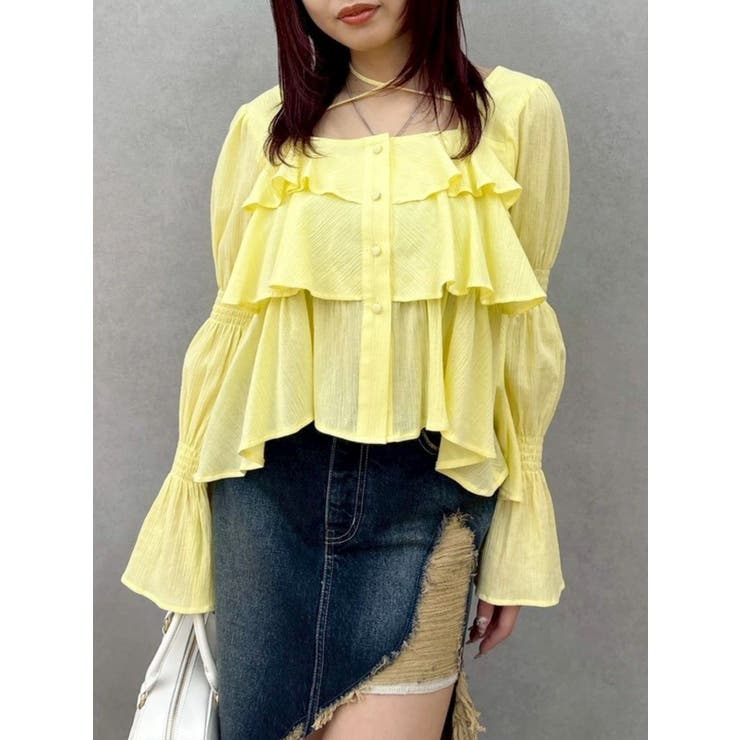 フリルボリュームチュニック | EVRIS | 詳細画像1 