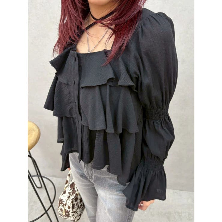 フリルボリュームチュニック | EVRIS | 詳細画像10 