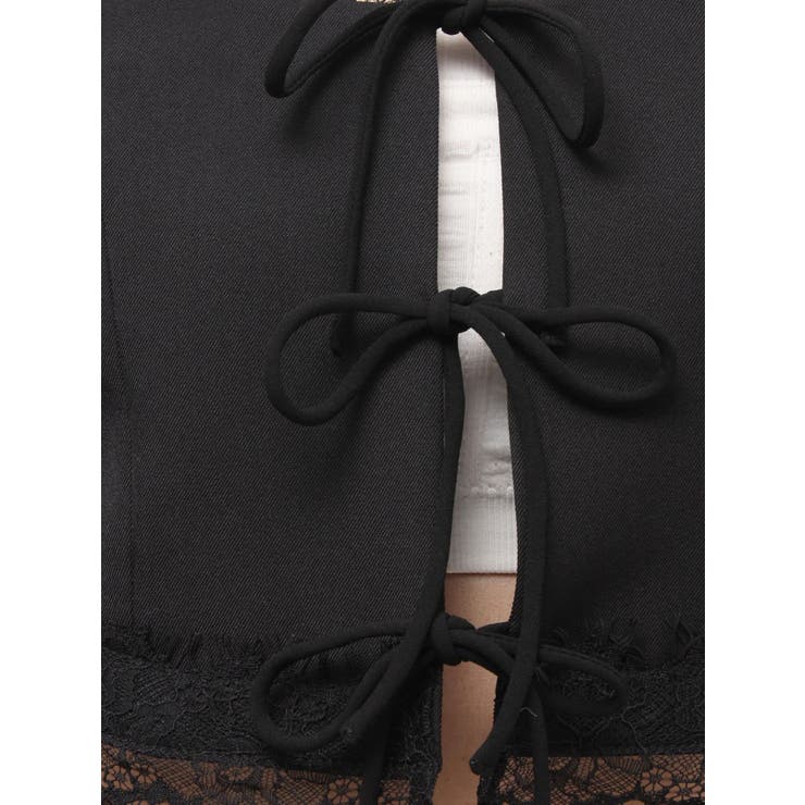 レースアップリボンビスチェ【セットアップ着用可能】 | EVRIS | 詳細画像38 