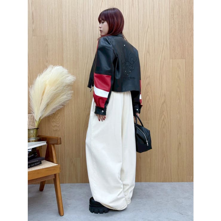 パウダースウェットワイドパンツ【セットアップ着用可能】 | EVRIS | 詳細画像26 