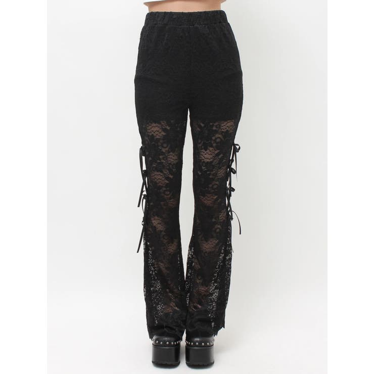 レースリボンフレアレギンス | EVRIS | 詳細画像15 