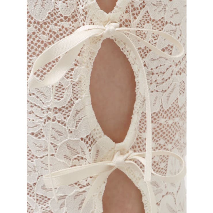 レースリボンフレアレギンス | EVRIS | 詳細画像22 