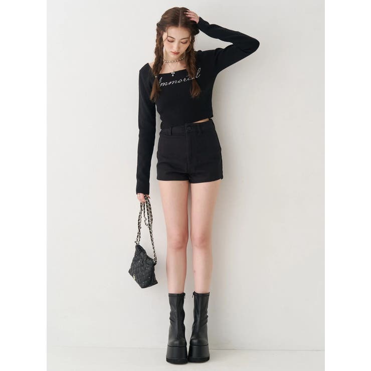 マイクロミニショートパンツ | EVRIS | 詳細画像15 