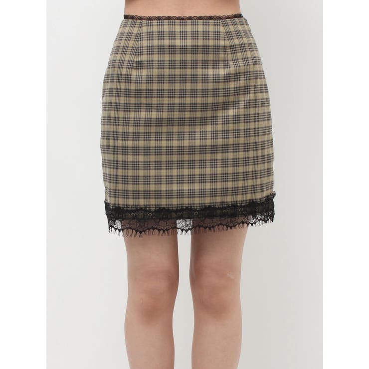 レースコンビミニスカート【セットアップ着用可能】 | EVRIS | 詳細画像18 