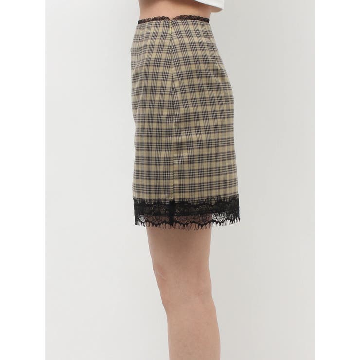 レースコンビミニスカート【セットアップ着用可能】 | EVRIS | 詳細画像19 