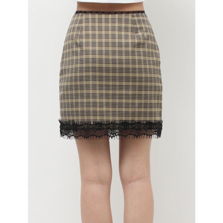 レースコンビミニスカート【セットアップ着用可能】 | EVRIS | 詳細画像20 