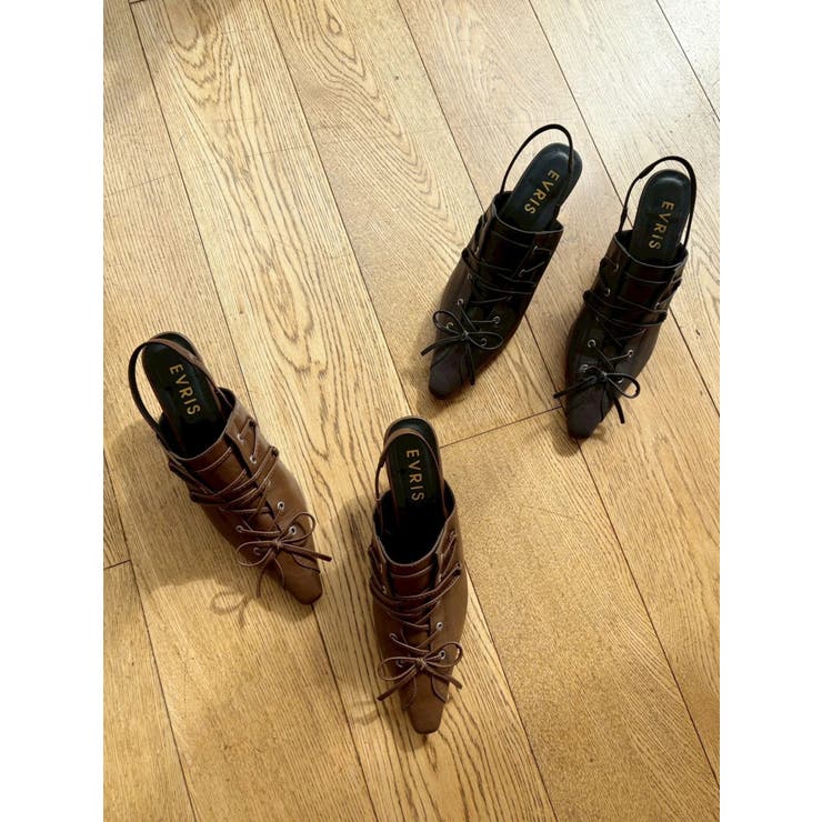レースアップポインテッドヒール | EVRIS | 詳細画像11 