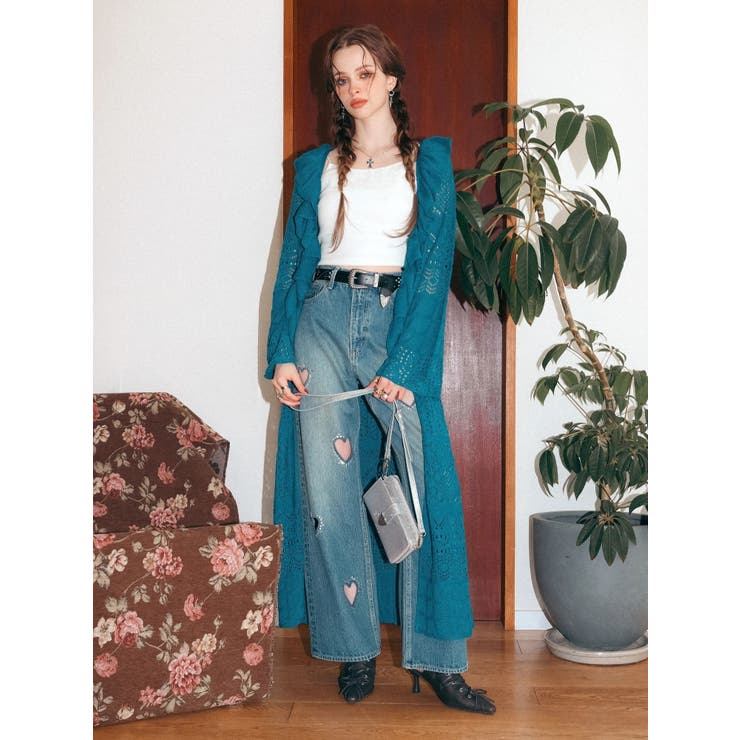 レースアップポインテッドヒール | EVRIS | 詳細画像4 