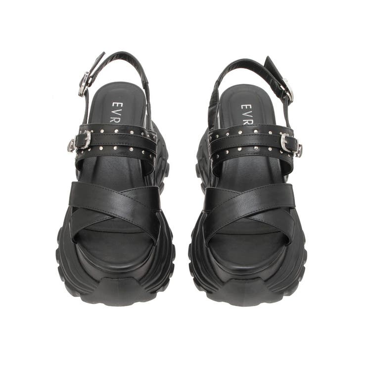 【厚底】プラットフォームスニーカーサンダル | EVRIS | 詳細画像19 