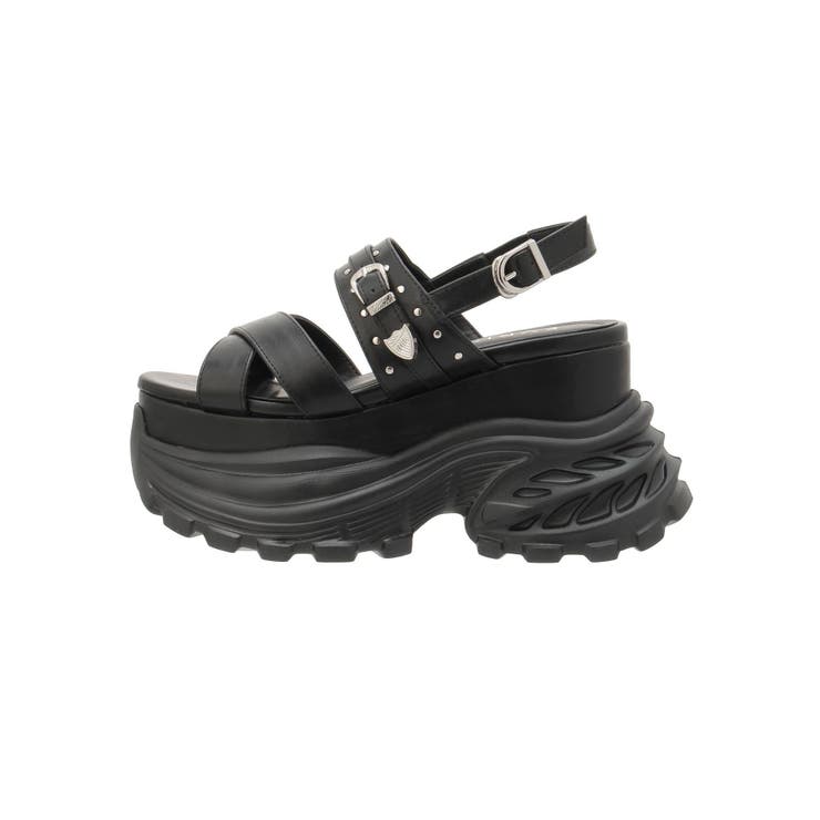 【厚底】プラットフォームスニーカーサンダル | EVRIS | 詳細画像20 