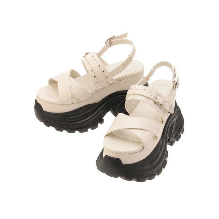 【厚底】プラットフォームスニーカーサンダル | EVRIS | 詳細画像25 