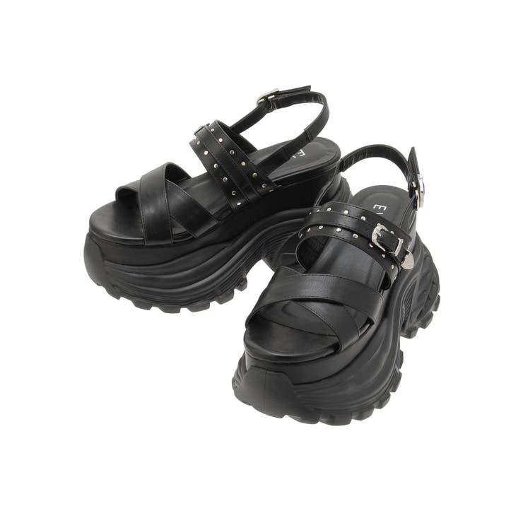 【厚底】プラットフォームスニーカーサンダル | EVRIS | 詳細画像26 