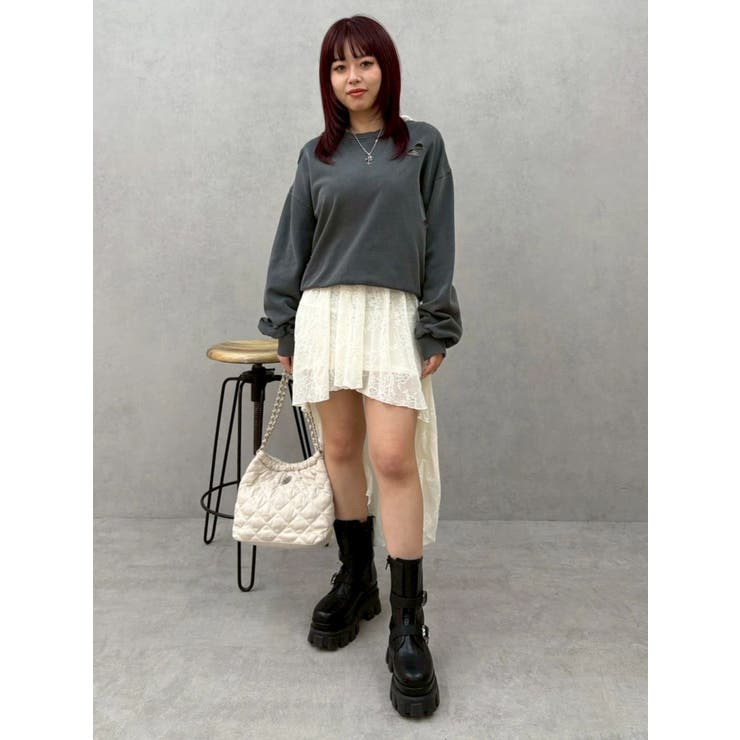 フェイクスウェードキルティングショルダーBAG | EVRIS | 詳細画像18 