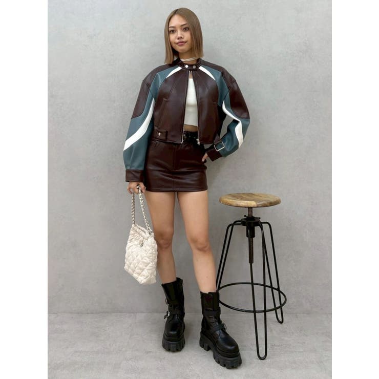 フェイクスウェードキルティングショルダーBAG | EVRIS | 詳細画像20 