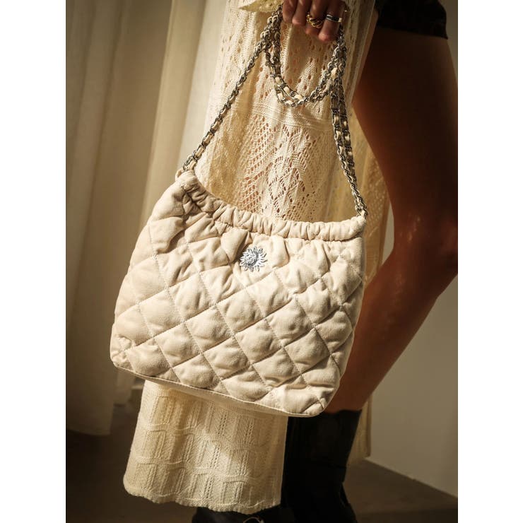 フェイクスウェードキルティングショルダーBAG | EVRIS | 詳細画像23 