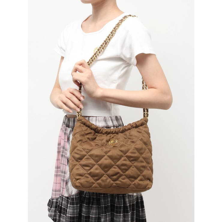 フェイクスウェードキルティングショルダーBAG | EVRIS | 詳細画像32 