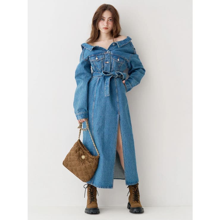 フェイクスウェードキルティングショルダーBAG | EVRIS | 詳細画像4 