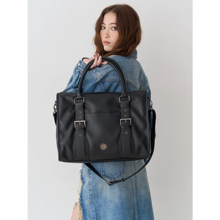 ベルトデザインBIG ショルダーBAG | EVRIS | 詳細画像2 