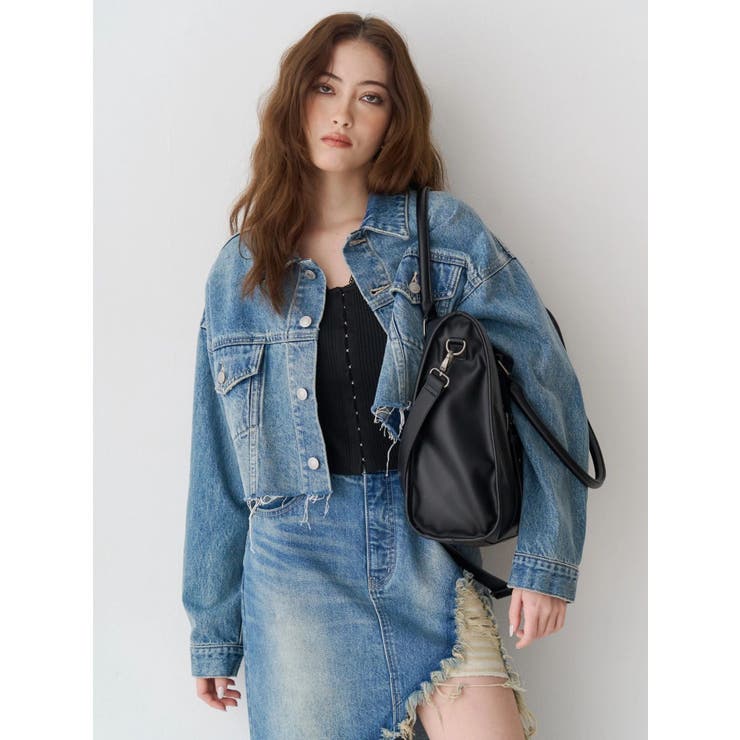 ベルトデザインBIG ショルダーBAG | EVRIS | 詳細画像3 