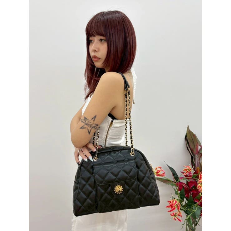 キルティングチェーンポケットBAG | EVRIS | 詳細画像5 