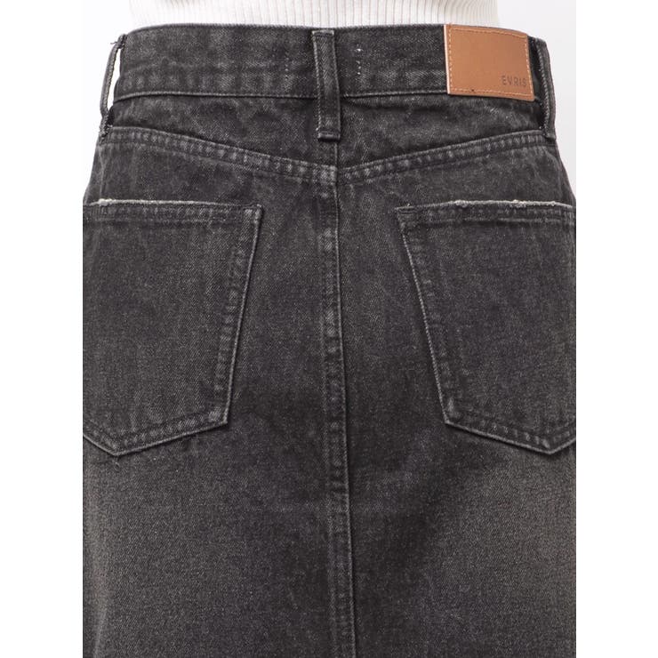 サイドビジューカットロングデニムスカート | EVRIS | 詳細画像35 