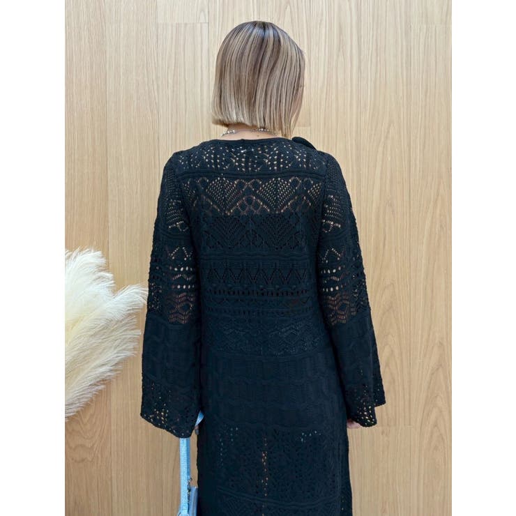 オープンニットロングカーディガン | EVRIS | 詳細画像16 