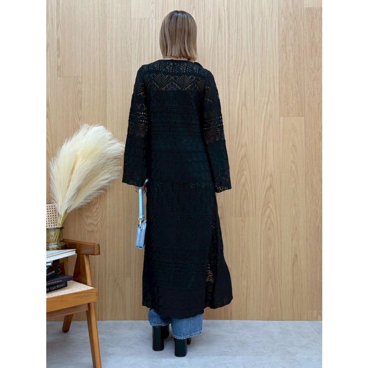 オープンニットロングカーディガン | EVRIS | 詳細画像17 