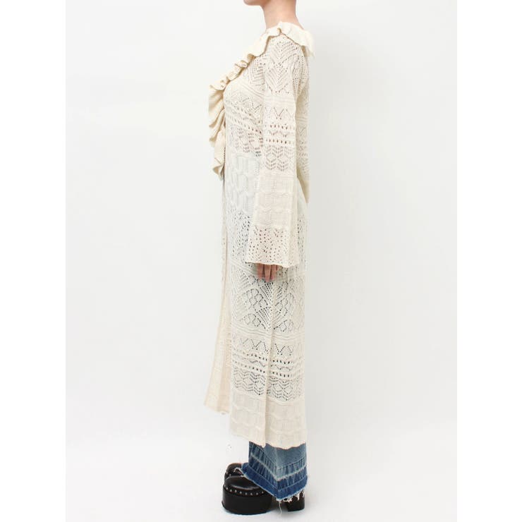 オープンニットロングカーディガン | EVRIS | 詳細画像23 