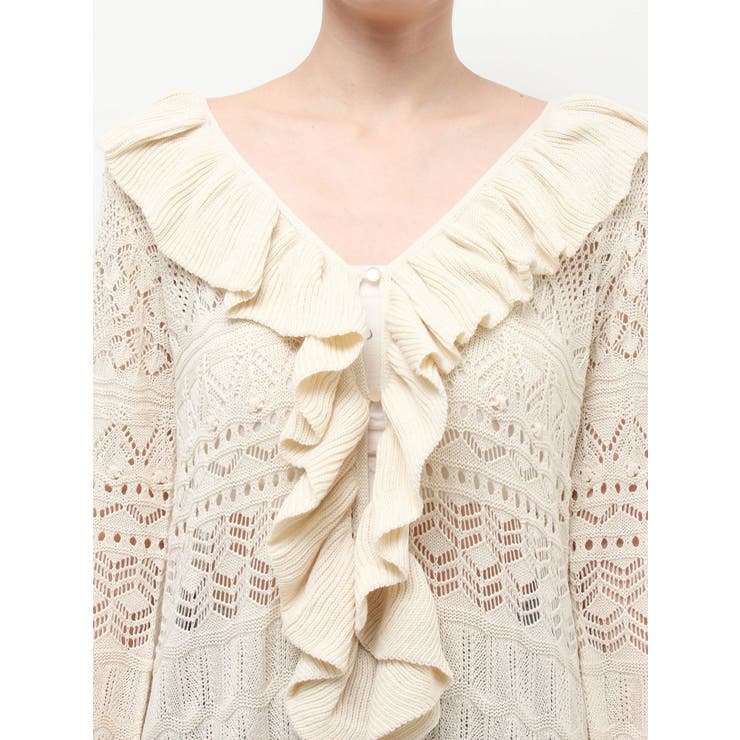 オープンニットロングカーディガン | EVRIS | 詳細画像25 