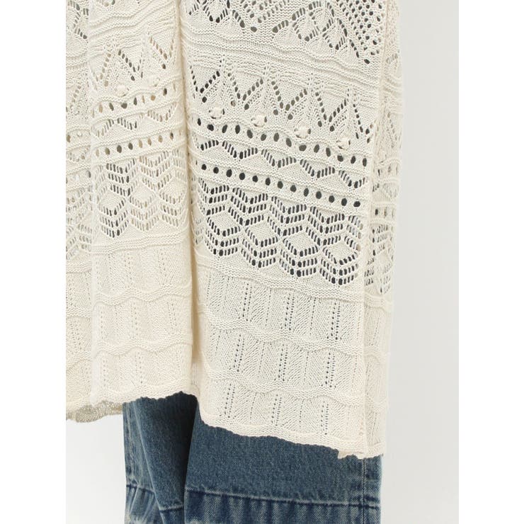 オープンニットロングカーディガン | EVRIS | 詳細画像27 