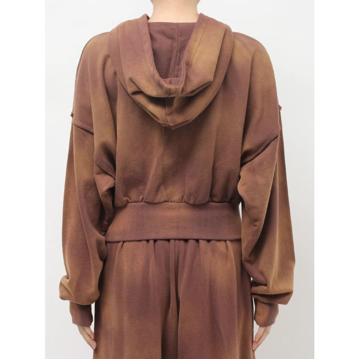 パウダーショートスウェットフーディー【セットアップ着用可能】 | EVRIS | 詳細画像49 