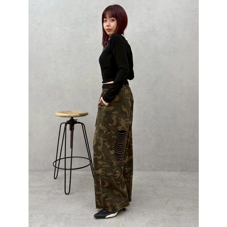 オフショルフーディトップス | EVRIS | 詳細画像15 