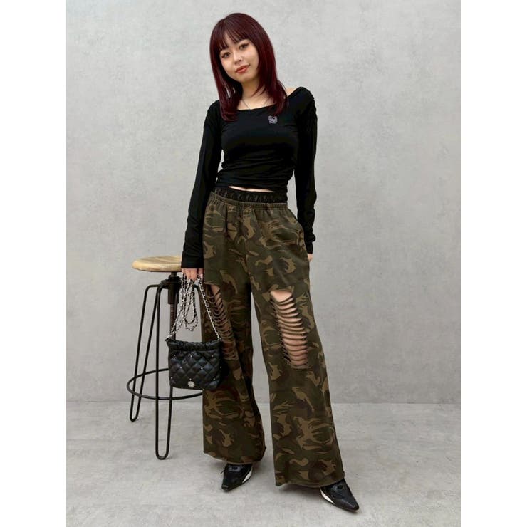 オフショルフーディトップス | EVRIS | 詳細画像16 