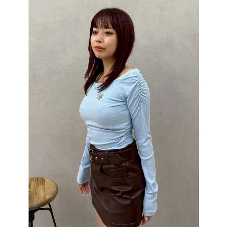 オフショルフーディトップス | EVRIS | 詳細画像19 