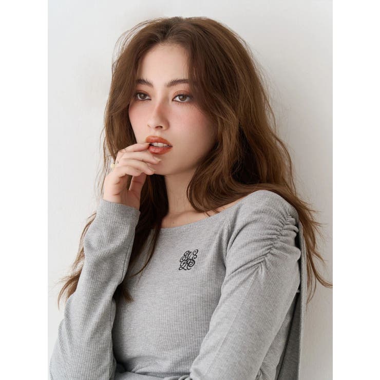 オフショルフーディトップス | EVRIS | 詳細画像2 