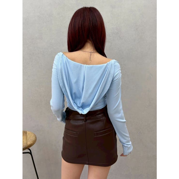 オフショルフーディトップス | EVRIS | 詳細画像20 