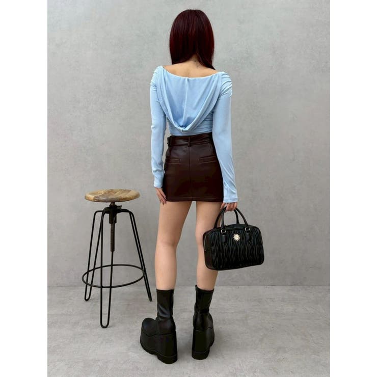 オフショルフーディトップス | EVRIS | 詳細画像21 