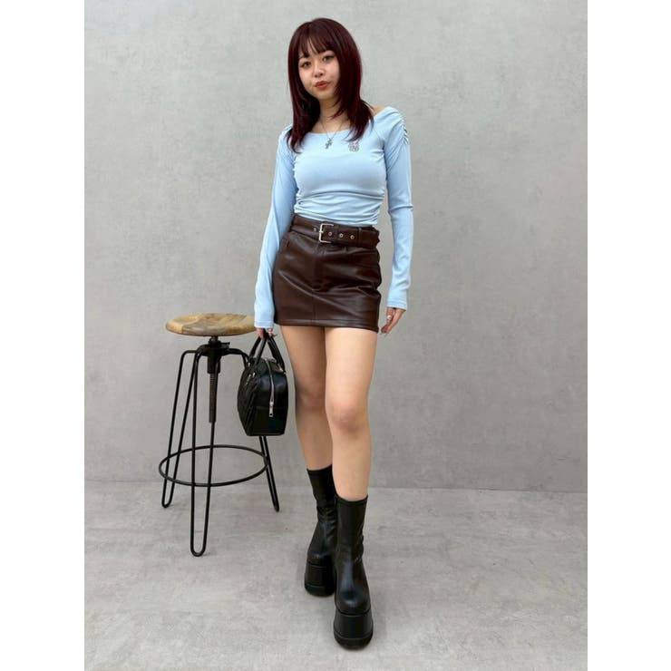 オフショルフーディトップス | EVRIS | 詳細画像23 