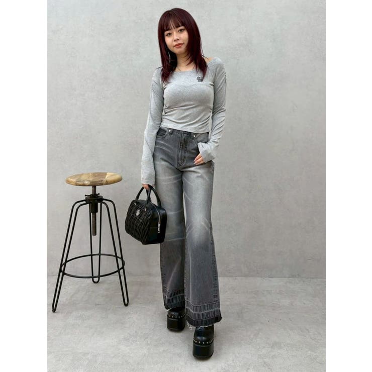 オフショルフーディトップス | EVRIS | 詳細画像30 