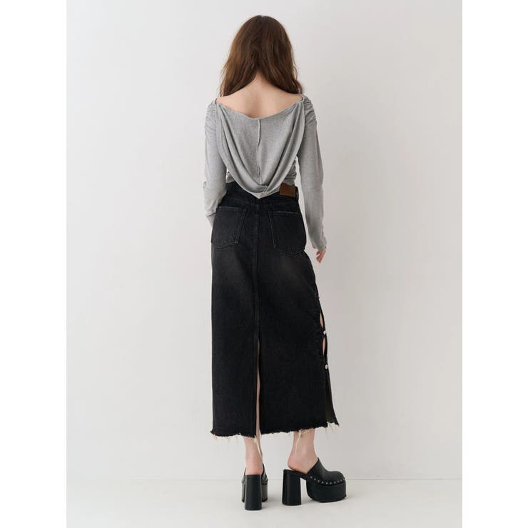 オフショルフーディトップス | EVRIS | 詳細画像7 