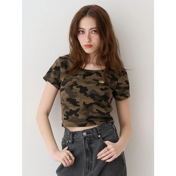 カーキ | SUNNYショートTシャツ | EVRIS