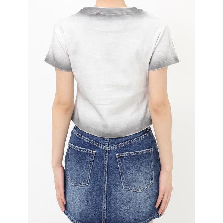 MOON BABE ロゴクロップドTシャツ 夏服 | EVRIS | 詳細画像31 