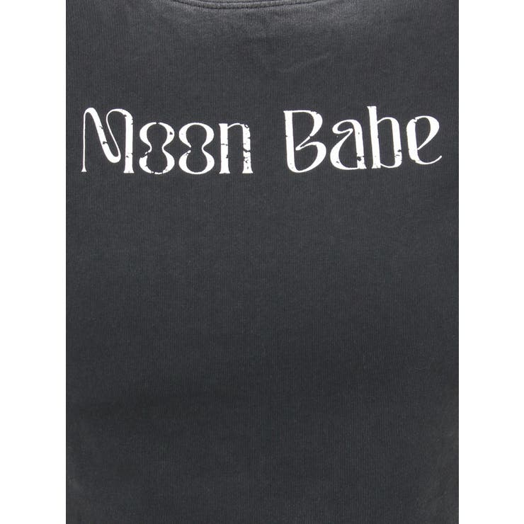 MOON BABE ロゴクロップドTシャツ 夏服 | EVRIS | 詳細画像37 