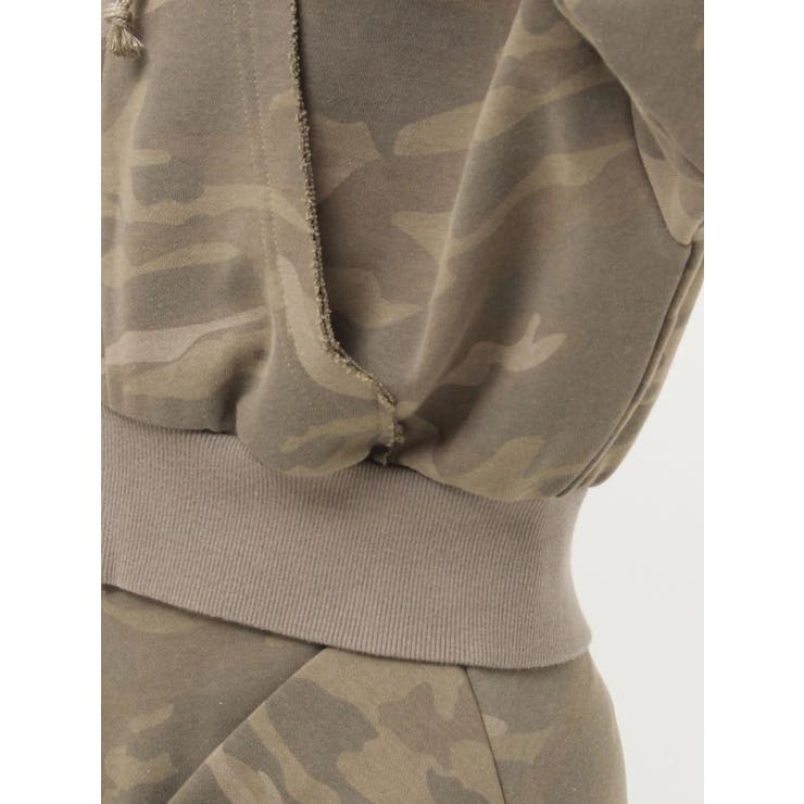 ワンポイントロゴショートパーカー【セットアップ着用可能】 | EVRIS | 詳細画像35 