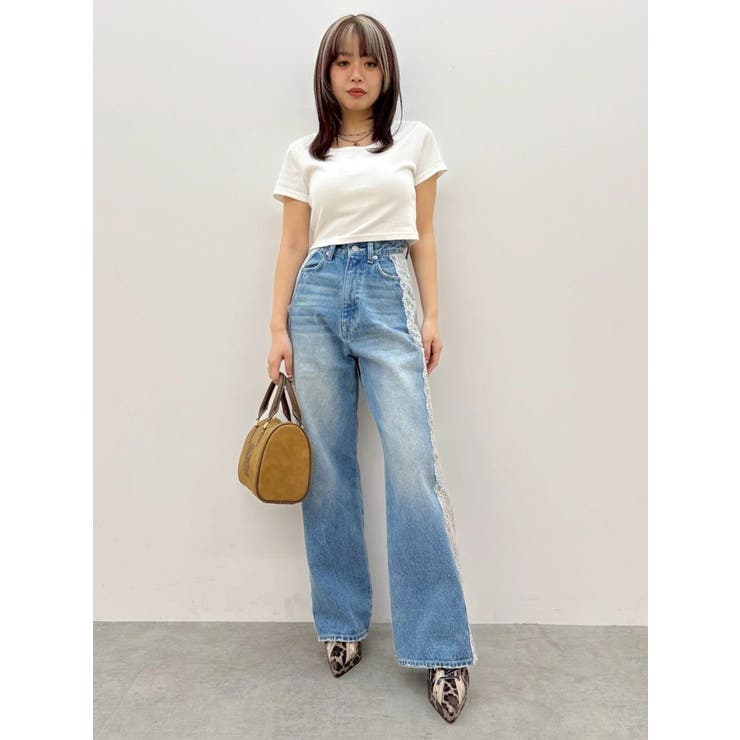 BASICシンプルショートTシャツ | EVRIS | 詳細画像31 
