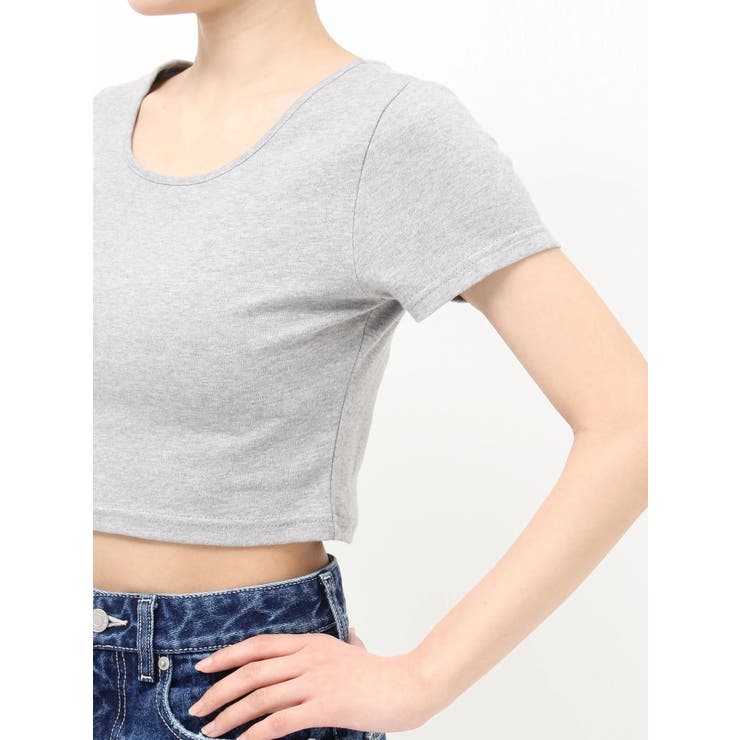 BASICシンプルショートTシャツ | EVRIS | 詳細画像43 