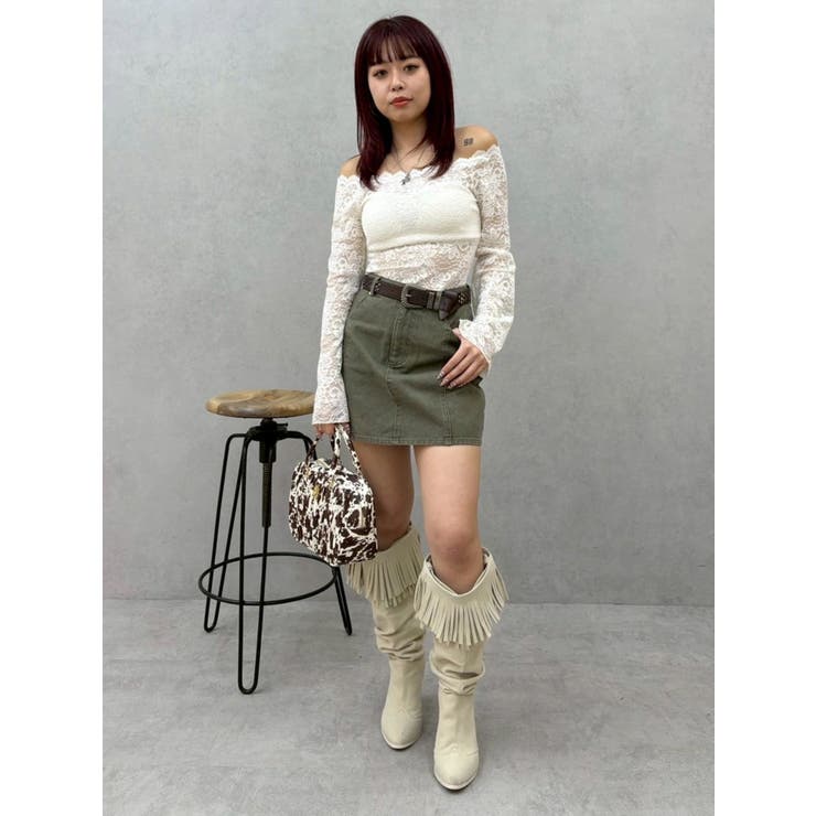 スカラップオフショルレーストップス | EVRIS | 詳細画像23 