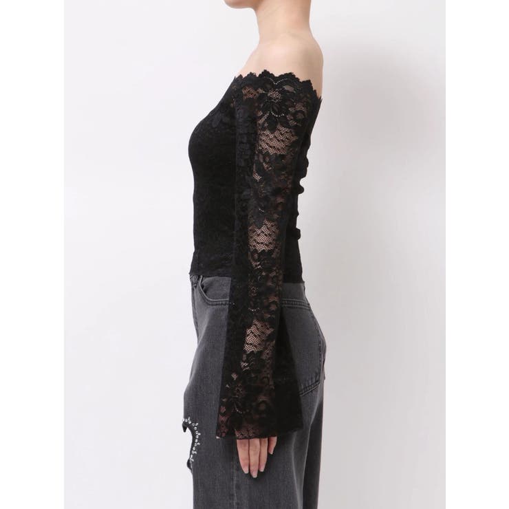 スカラップオフショルレーストップス | EVRIS | 詳細画像26 